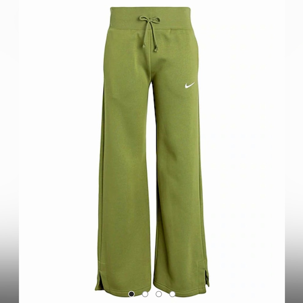 Nike Sportswear Phoenix Fleece High-Waisted Wide-Leg Sweatpants SIZE MEDIUM